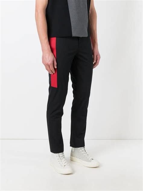 givenchy red striped pants|givenchy pantsuit.